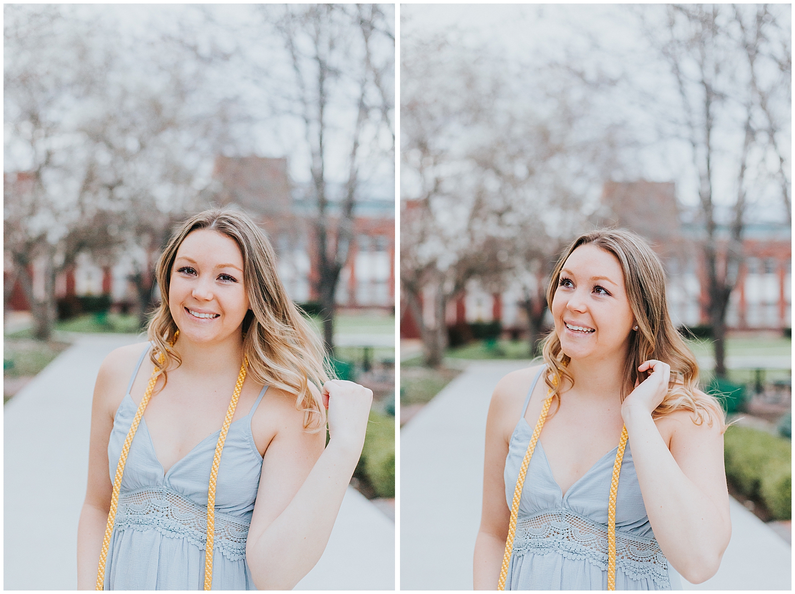 Boise State Senior Spring Photos Cap & Gown by Karli Elliott Photography