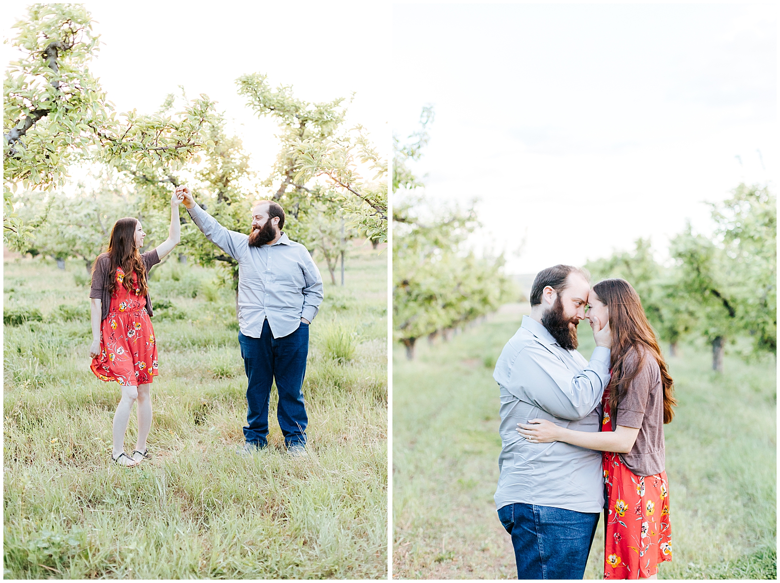 Cabalo's Orchard Engagement Session