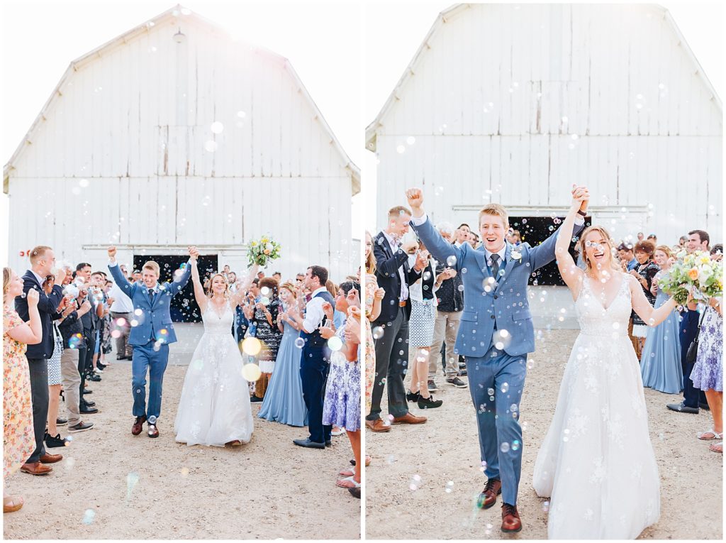 Wedding Bubble Send-Off