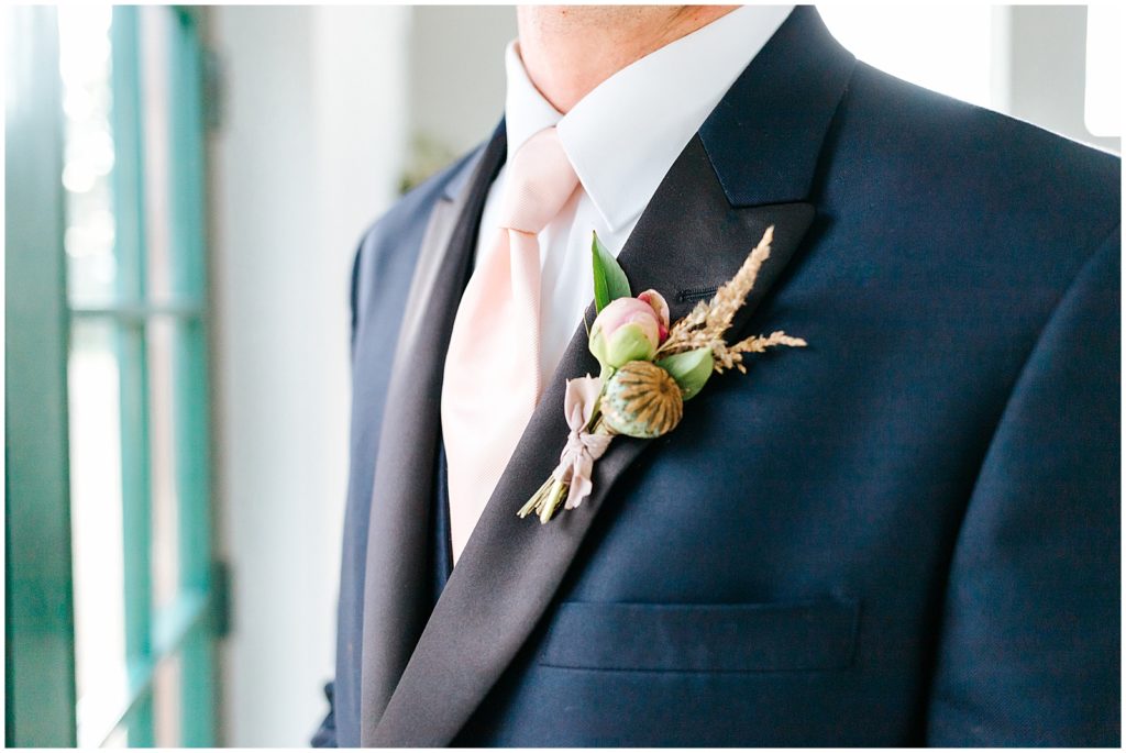 Groom Boutonniere Detail