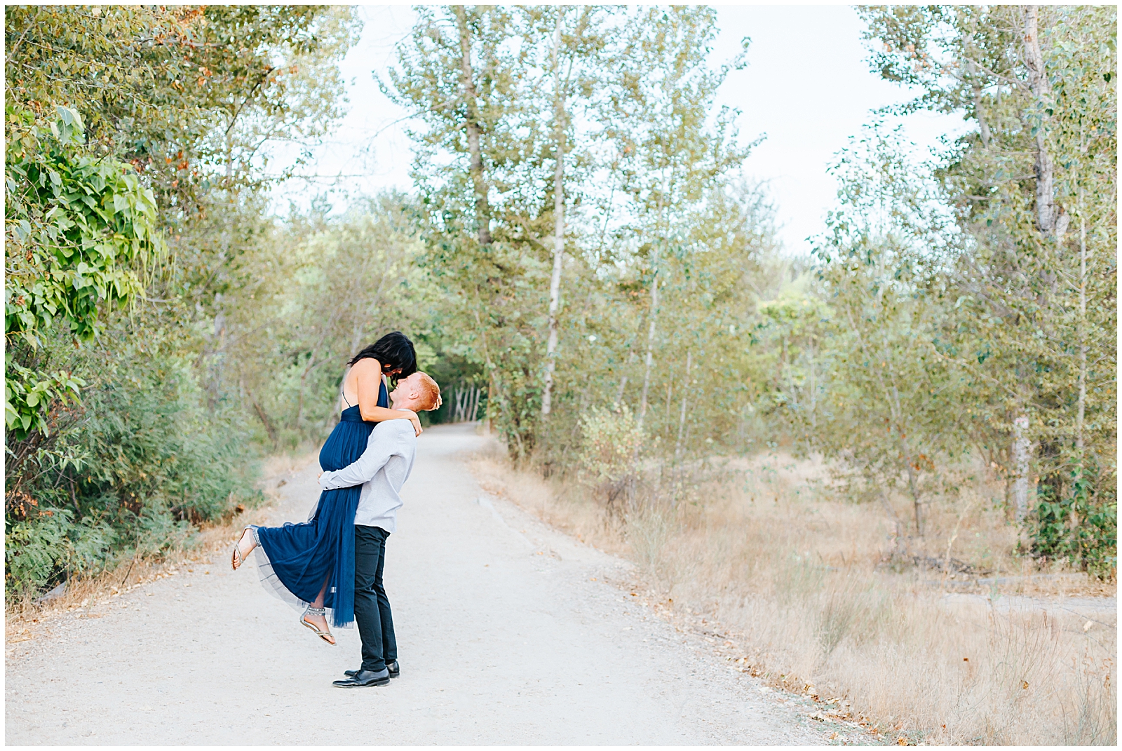 Boise Idaho Engagement Session by the River