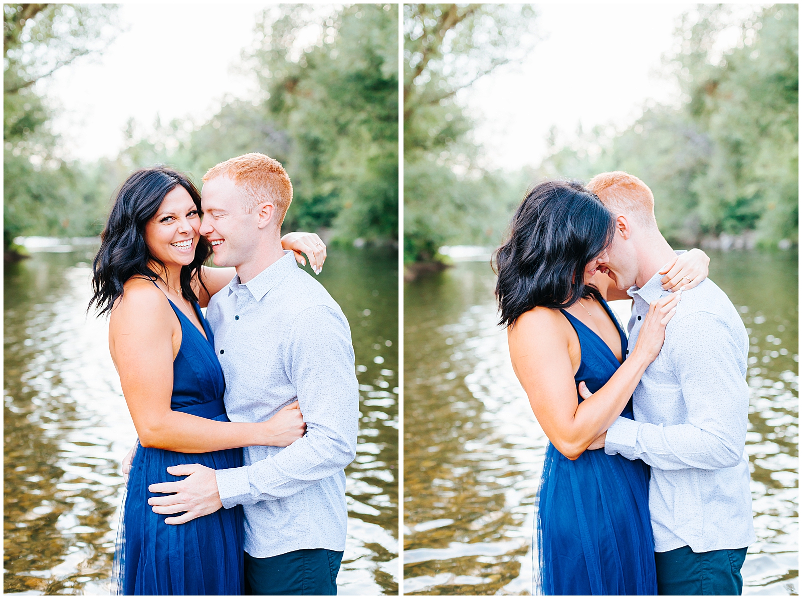 Boise River Engagement in the water
