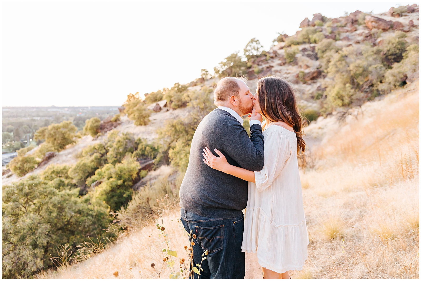 Boise Idaho Engagement in the Foothills
