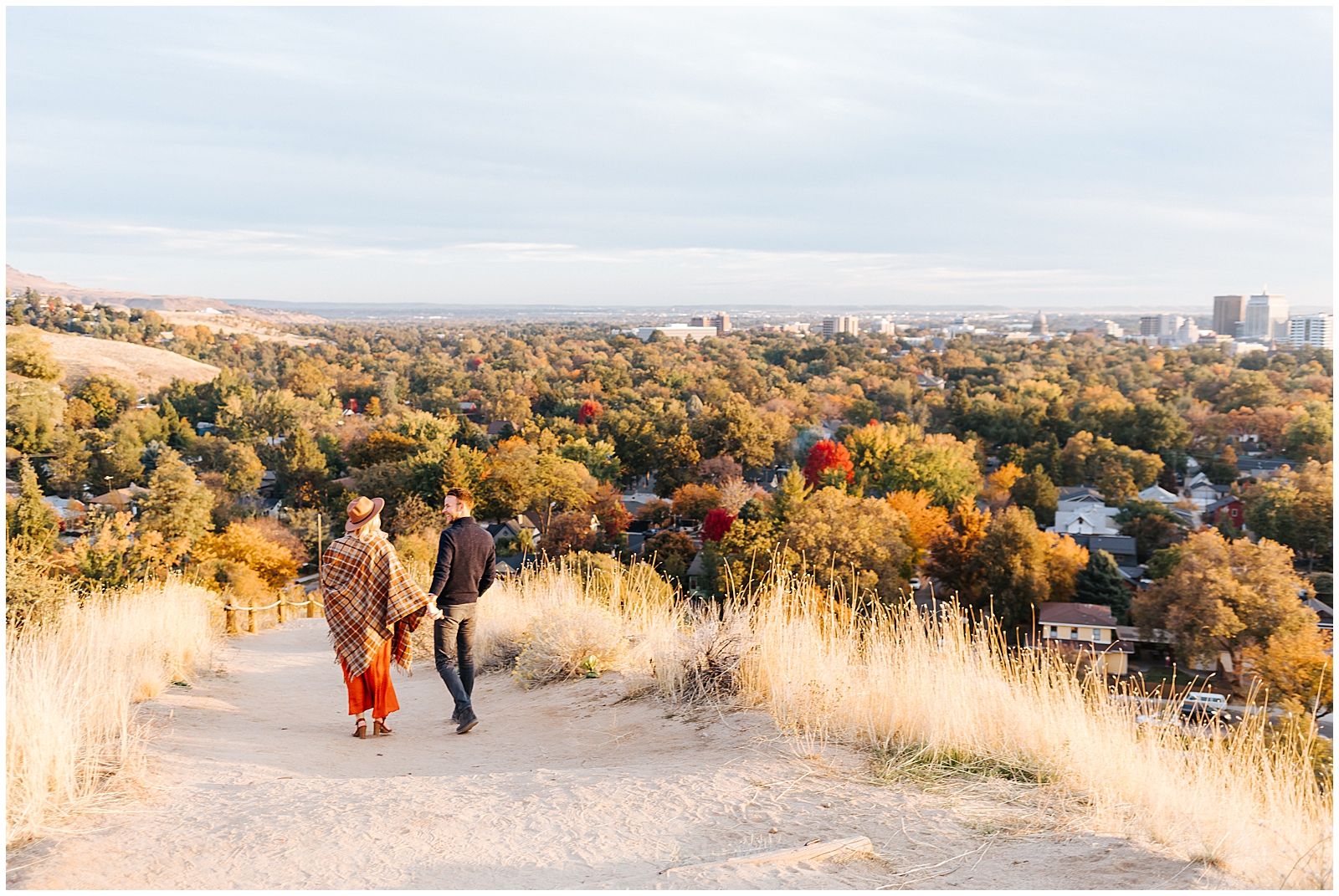 Dreamy Fall Camel's Back Foothills Engagement
