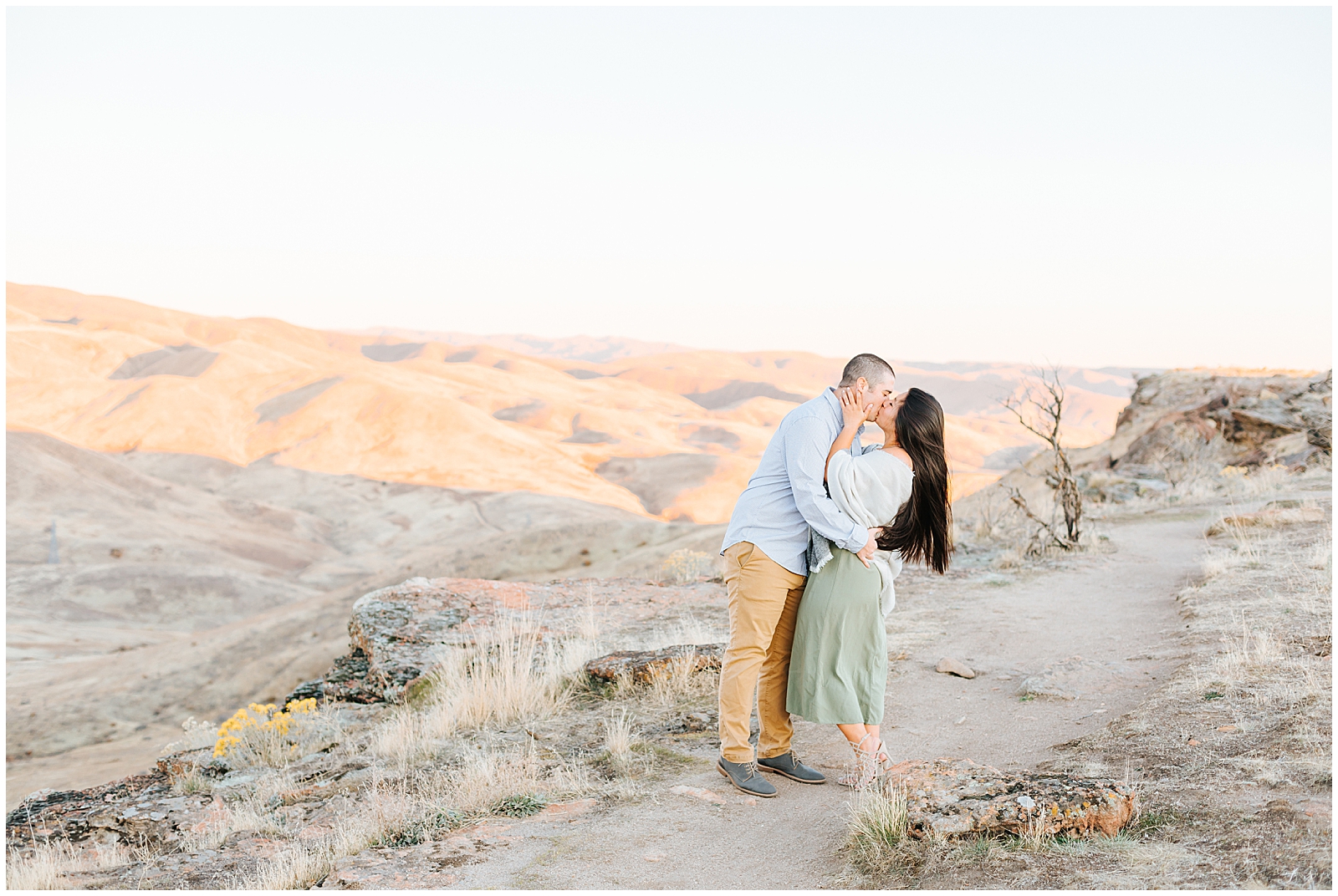 Fall Foothills Engagement Session in Boise Idaho