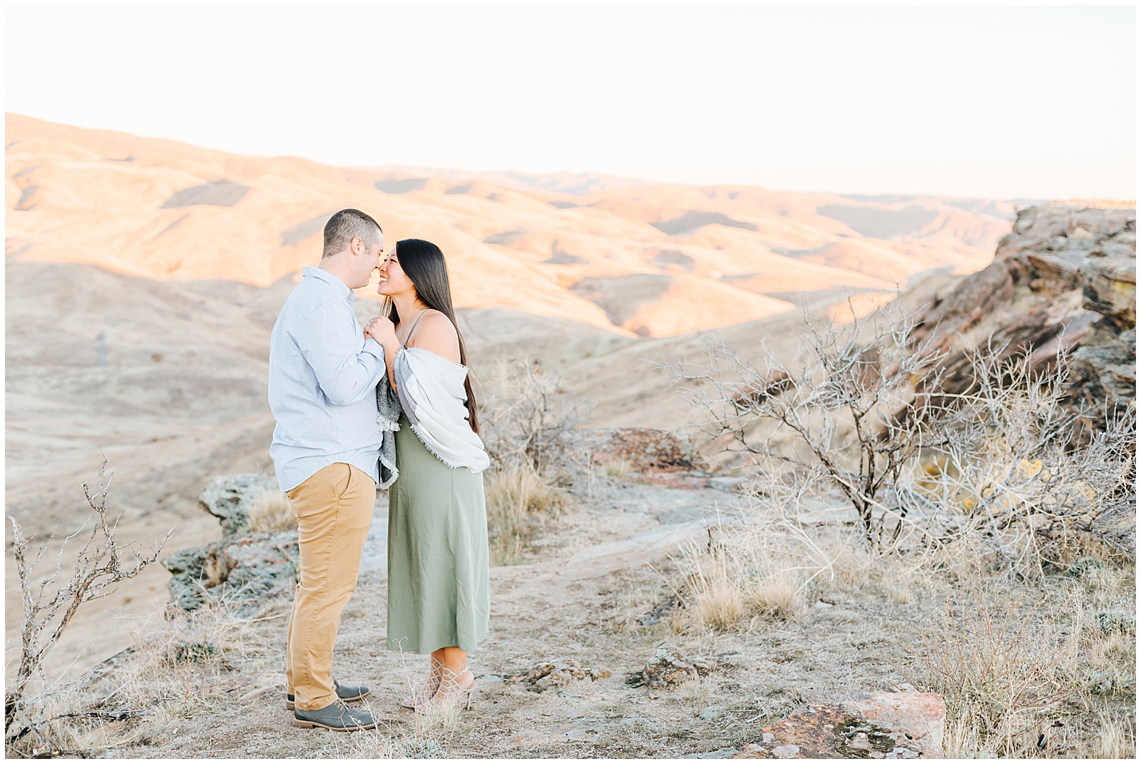 Fall Table Rock Engagement Session