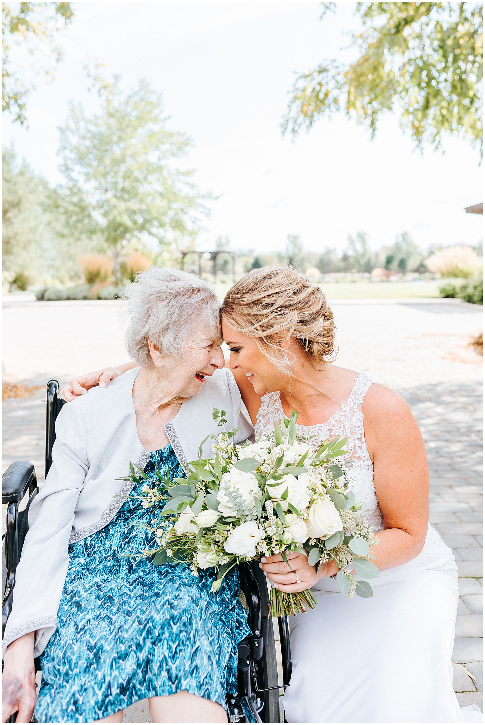 Bride and Grandmother