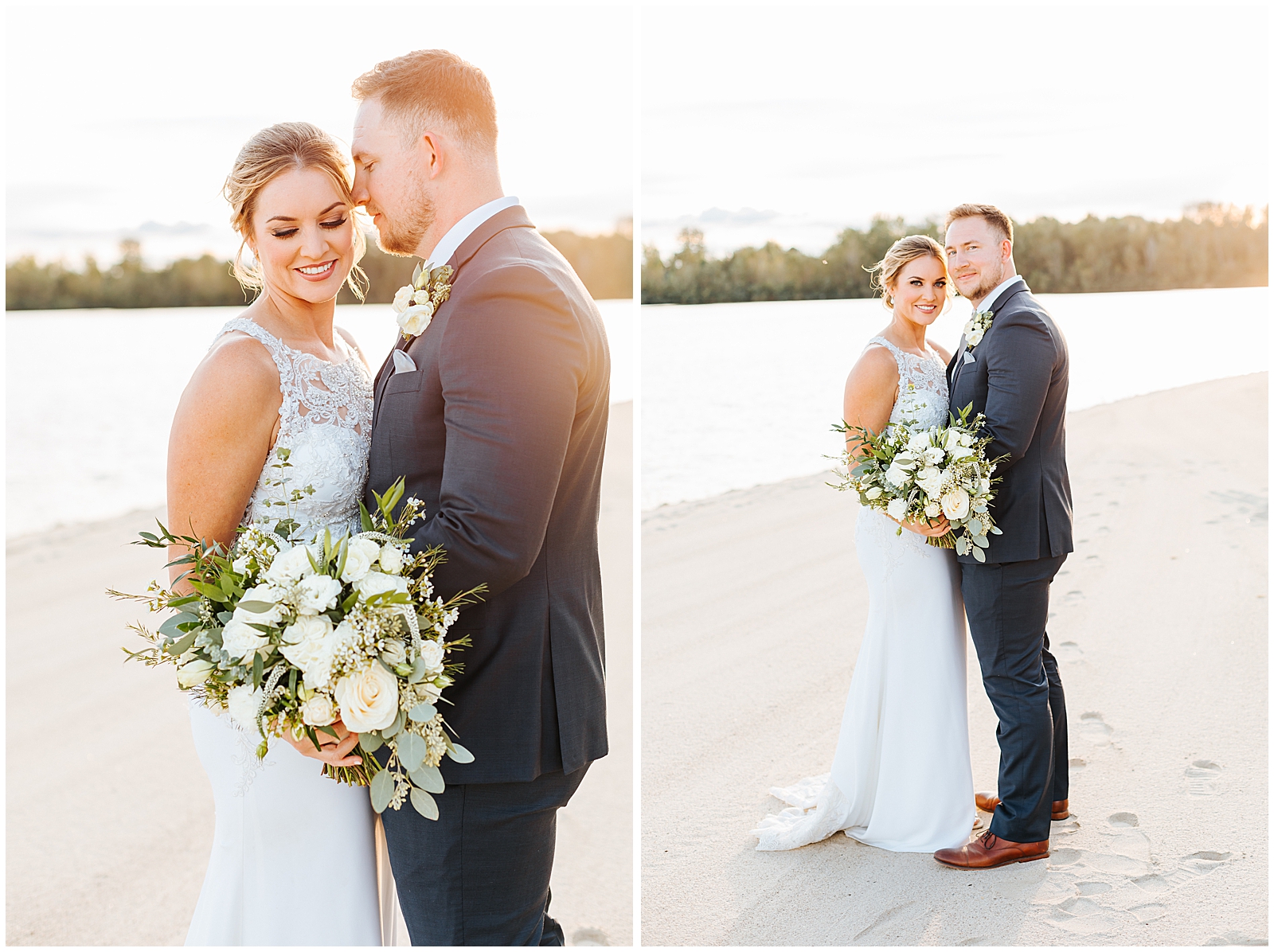 Golden Hour Portraits with the Bride and Groom 