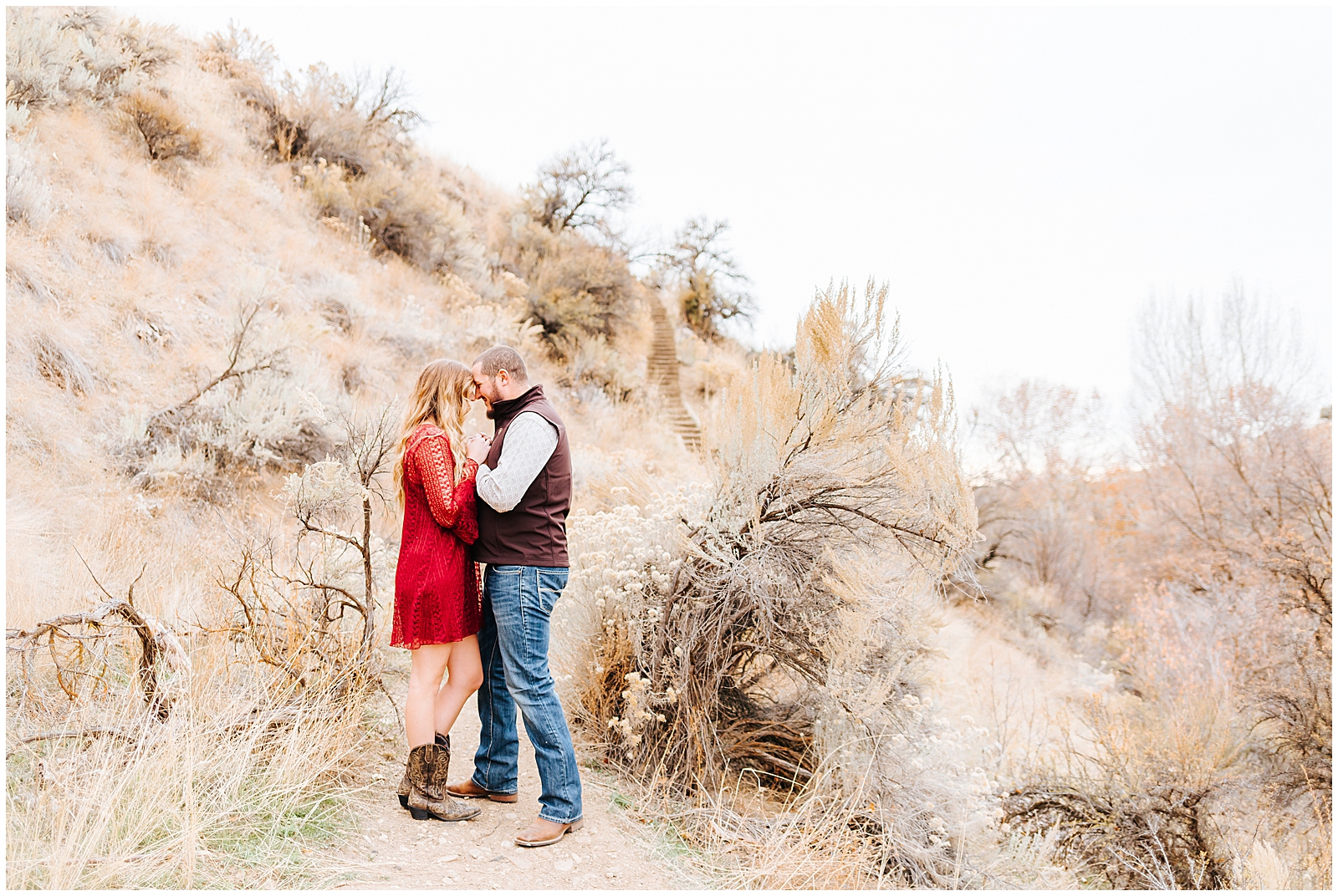 October Rustic Foothills Engagement