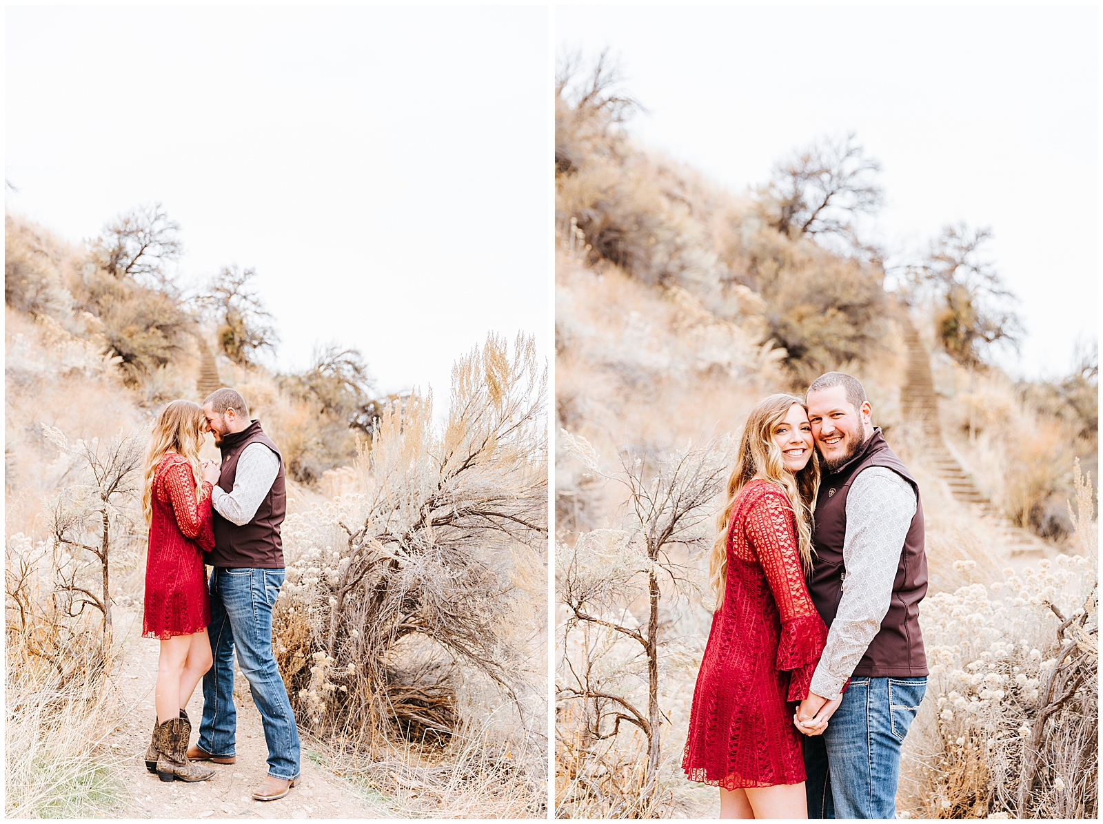 October Rustic Foothills Engagement