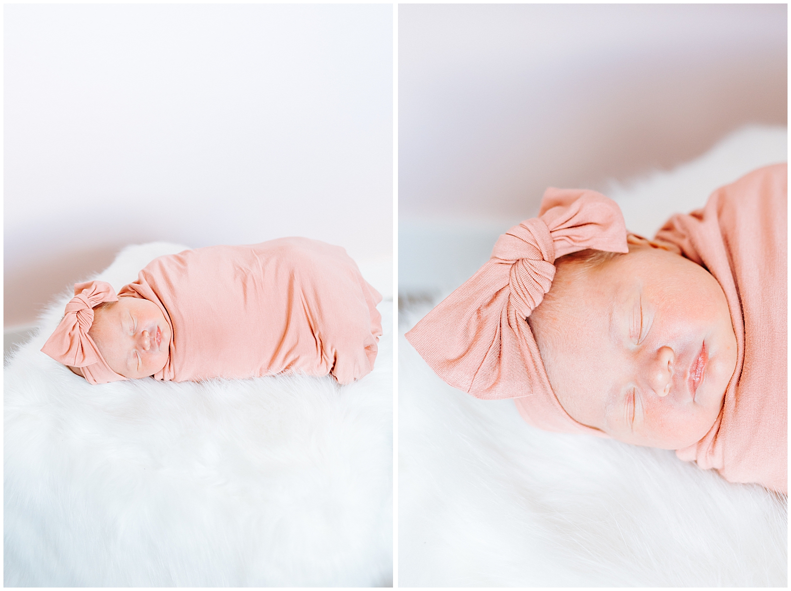 Sweet Newborn Portraits at in Home session