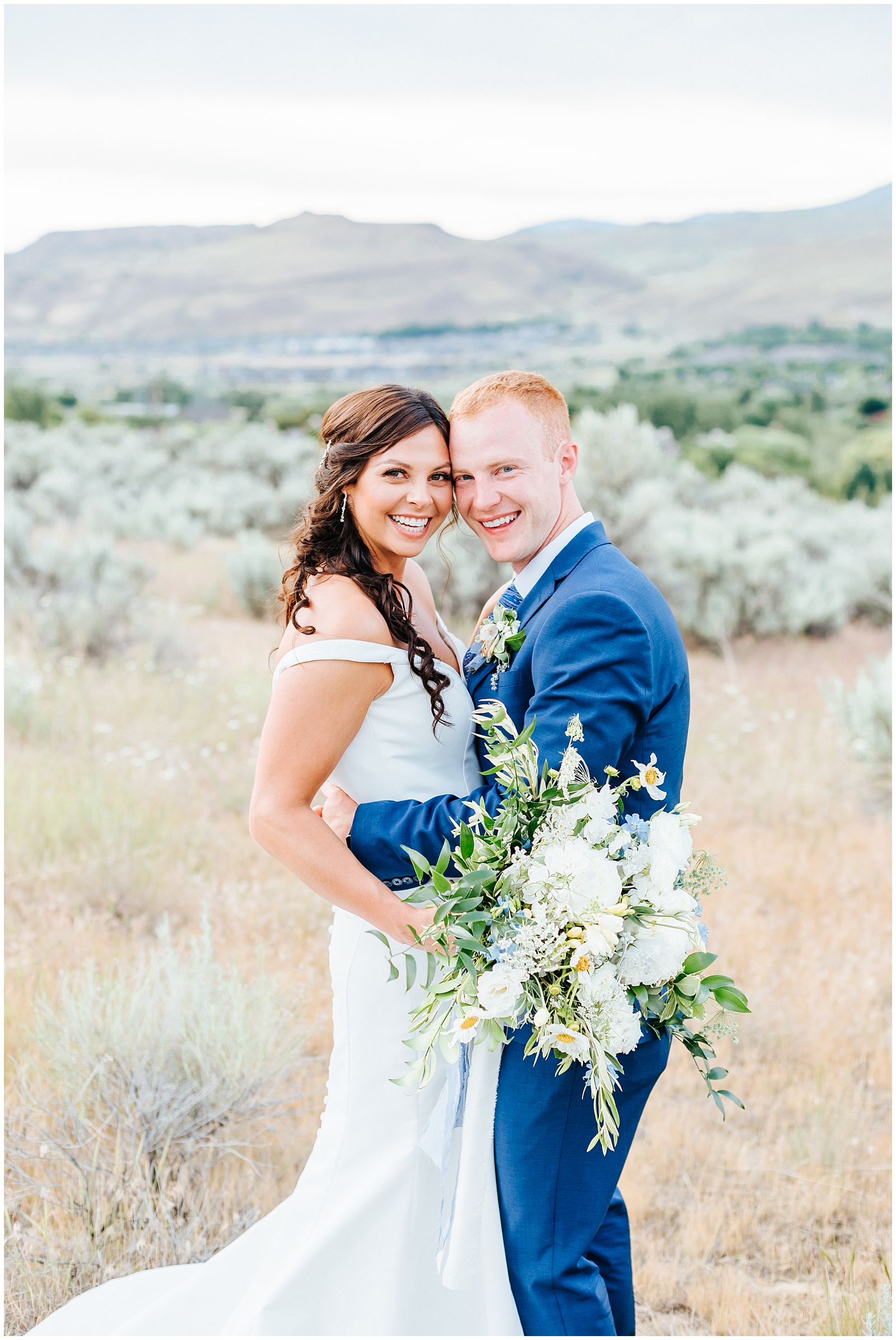 Boise Idaho Foothills Wedding by Karli Elliott Photography