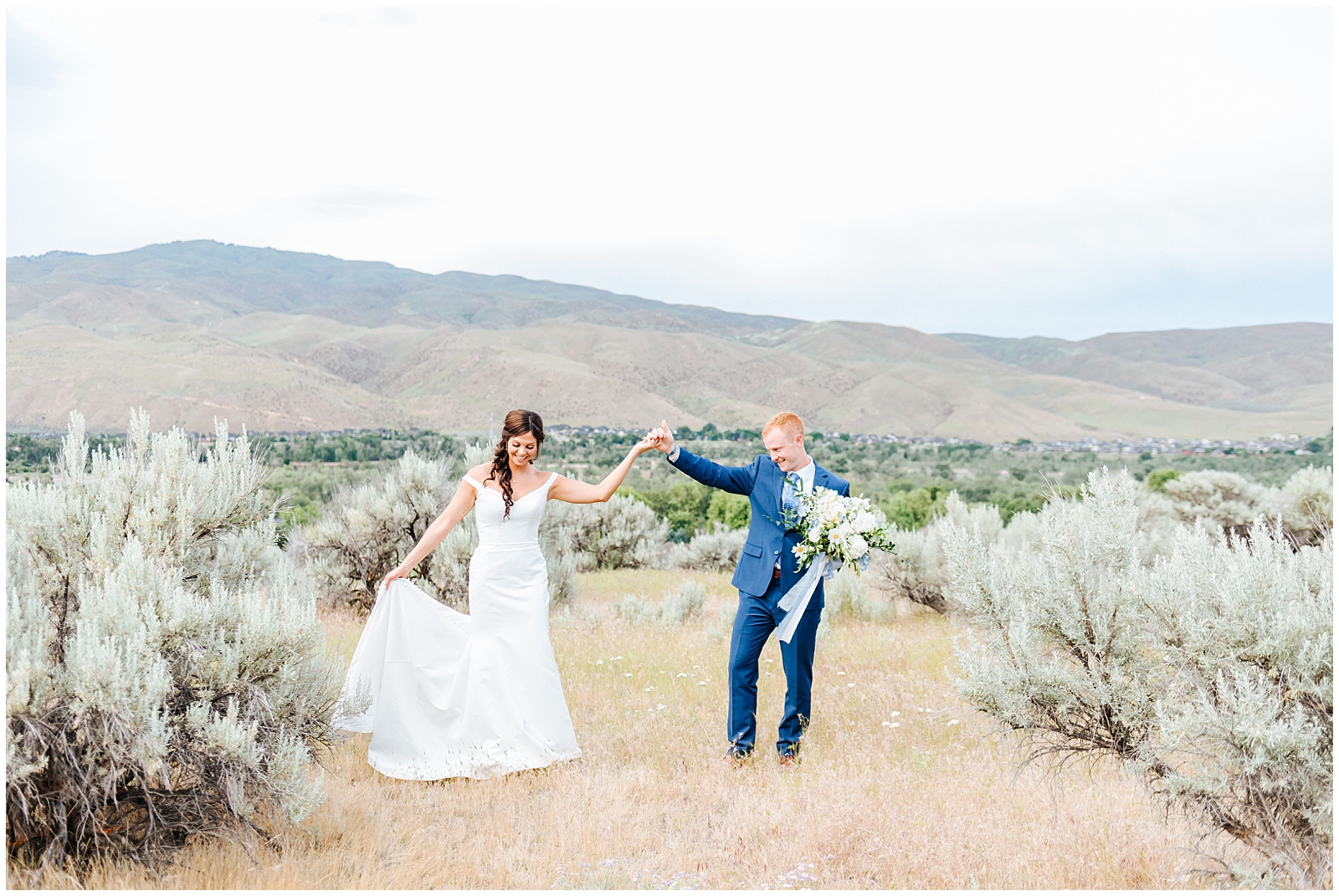 Boise Foothills Wedding