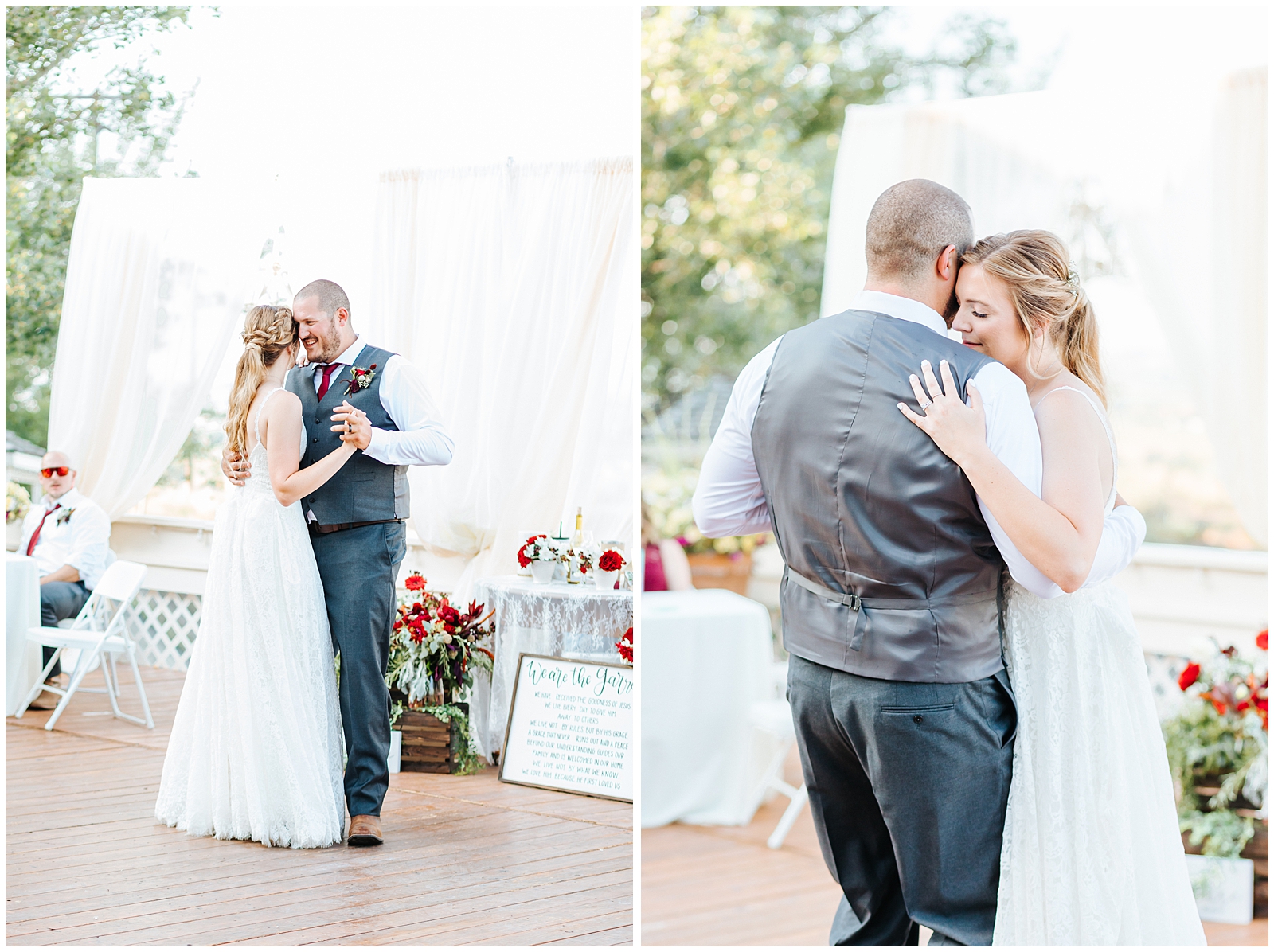 First Dance as Husband and Wife at Fox Canyon Vineyards Wedding