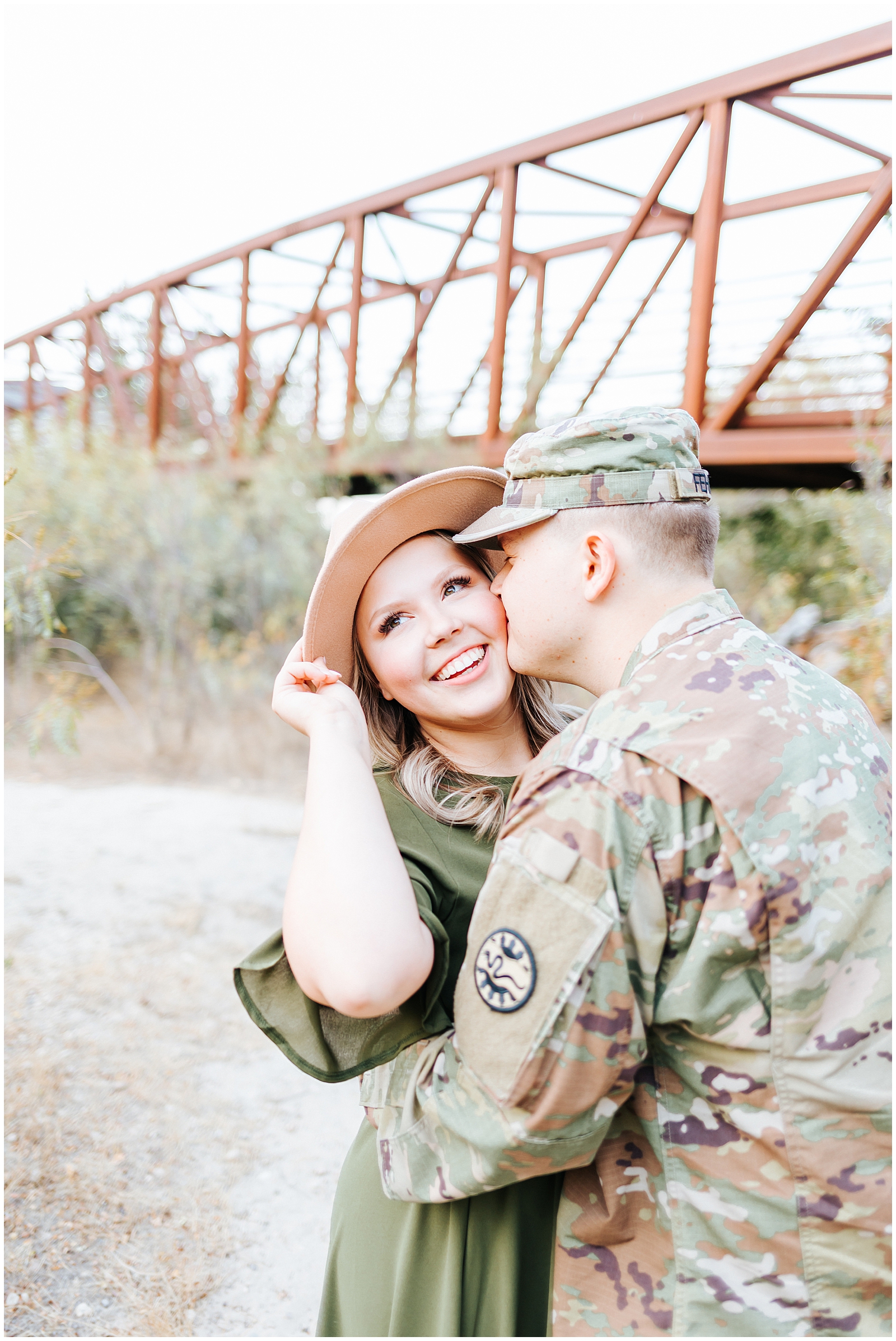 Military Inspired Fall Engagement Session