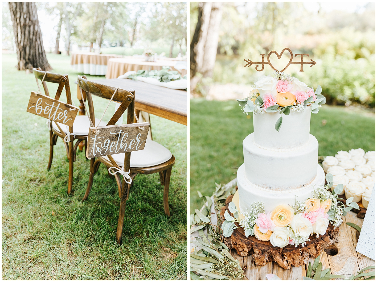 Rustic Chic White Willow Estate Wedding Details