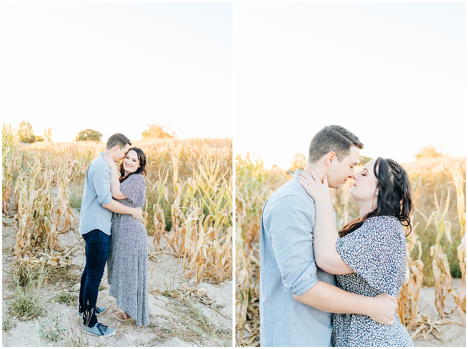 Fall Pumpkin Patch Engagement Session