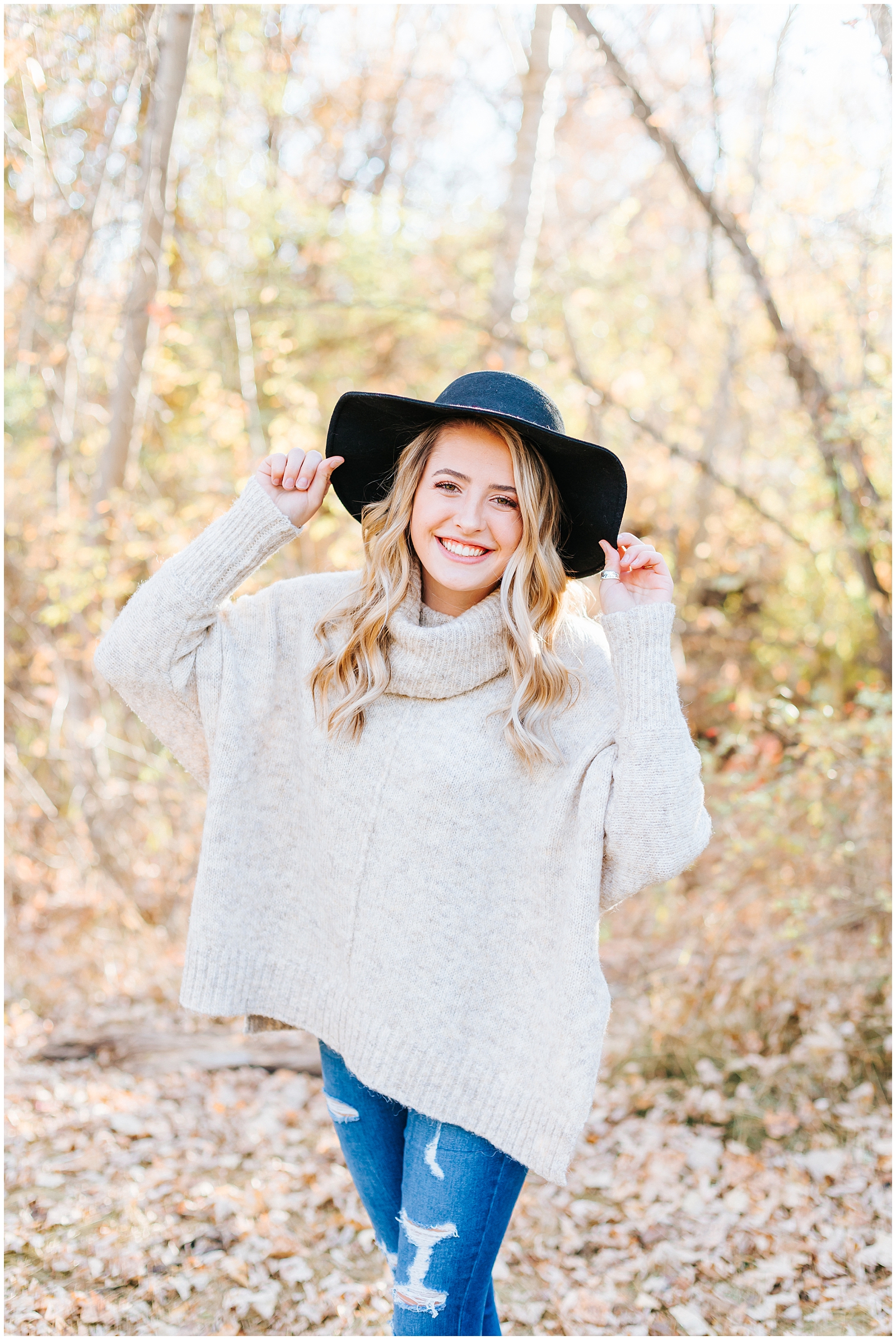 October Senior Session by the River