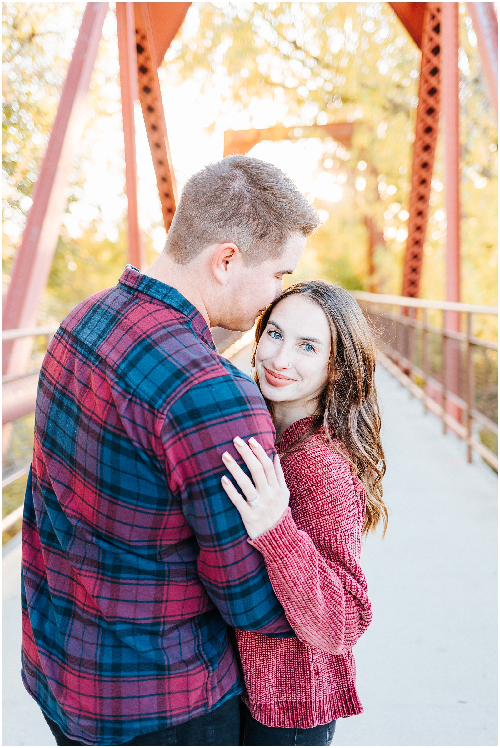 Glowy Fall Engagement Session