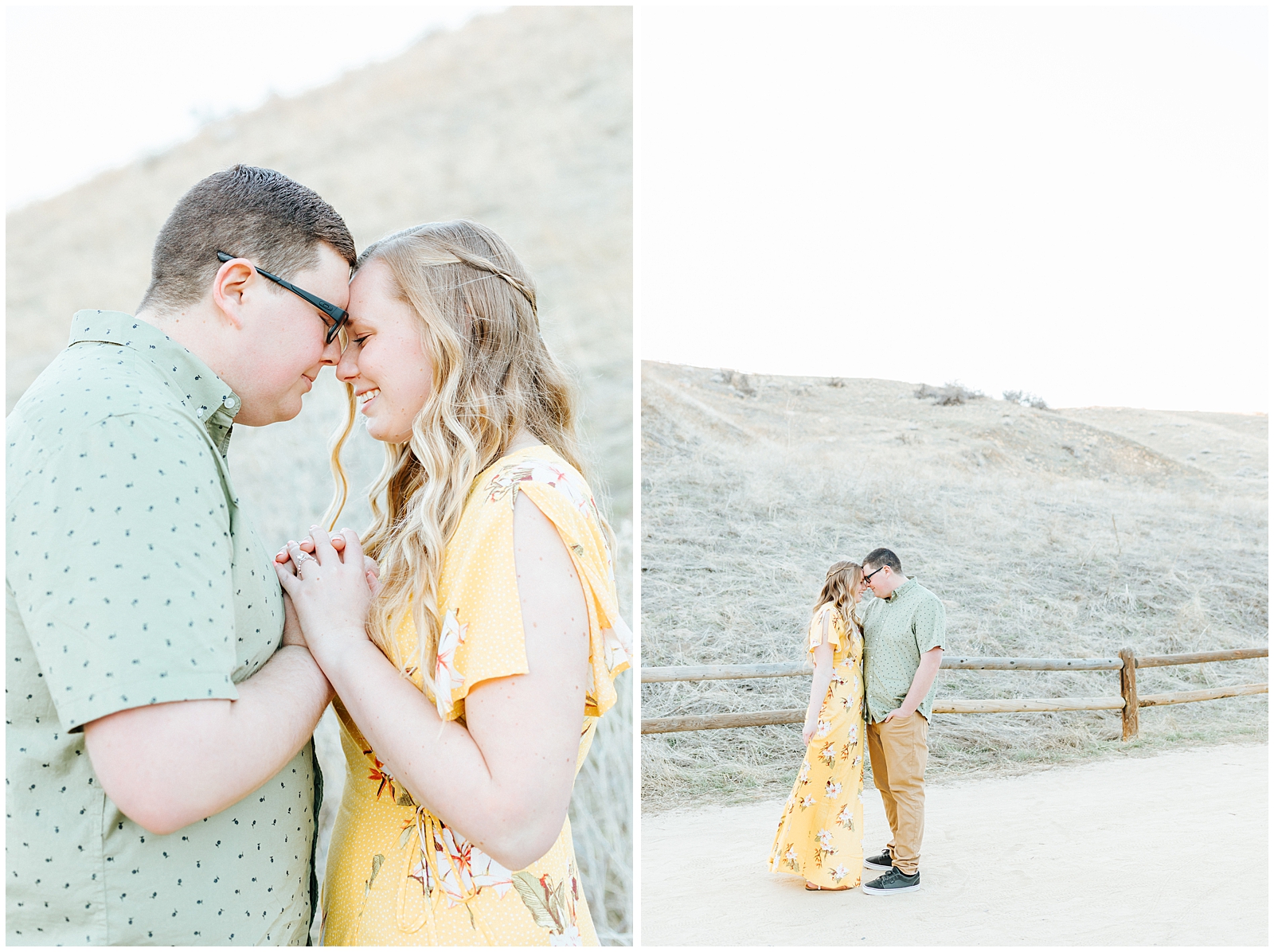 Spring Engagement Session at Camel's Back Park in Boise Idaho