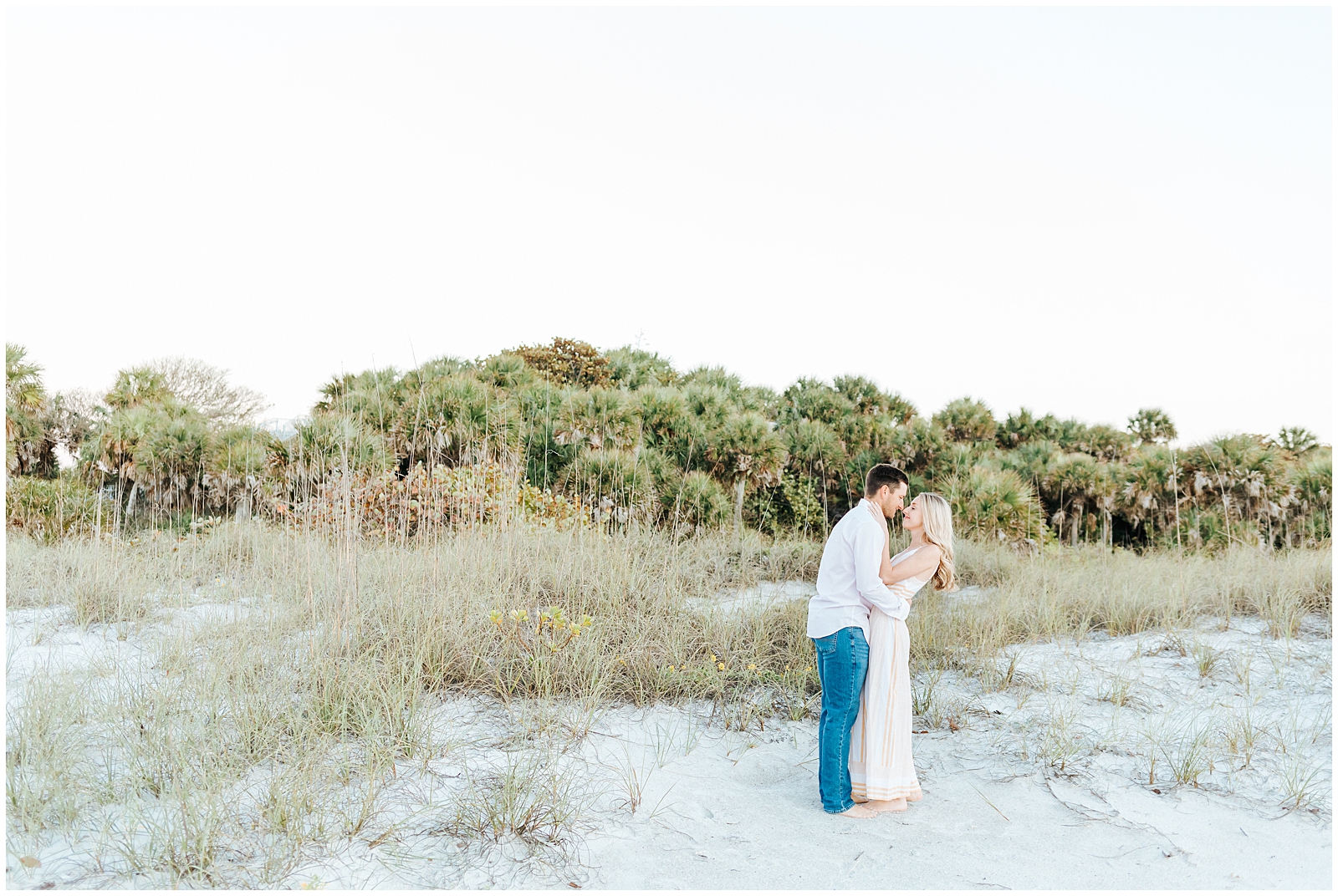 Dreamy Couples Session at Fort Desoto Park in Florida