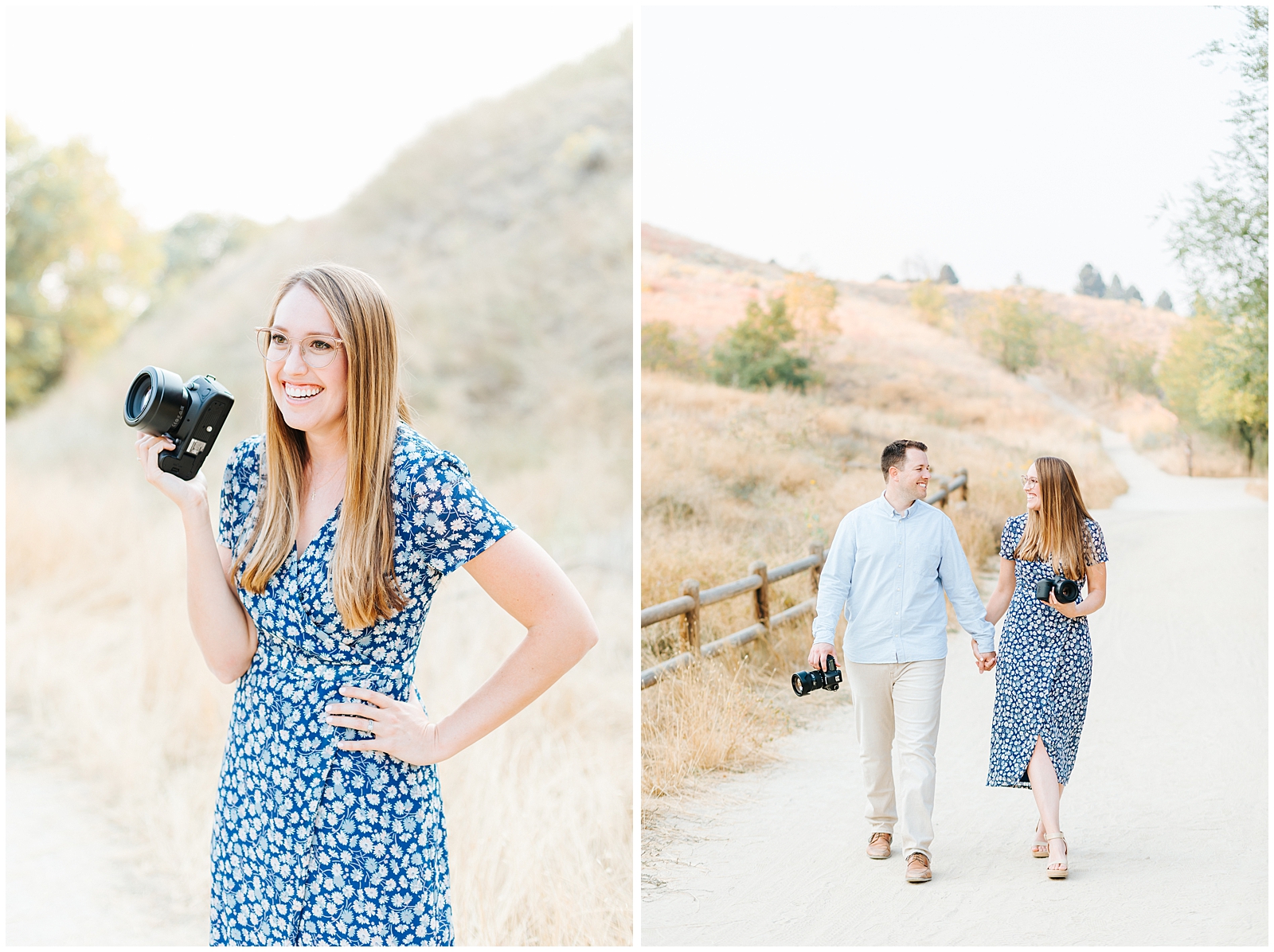 Photography Team Branding Session in the Boise Foothills