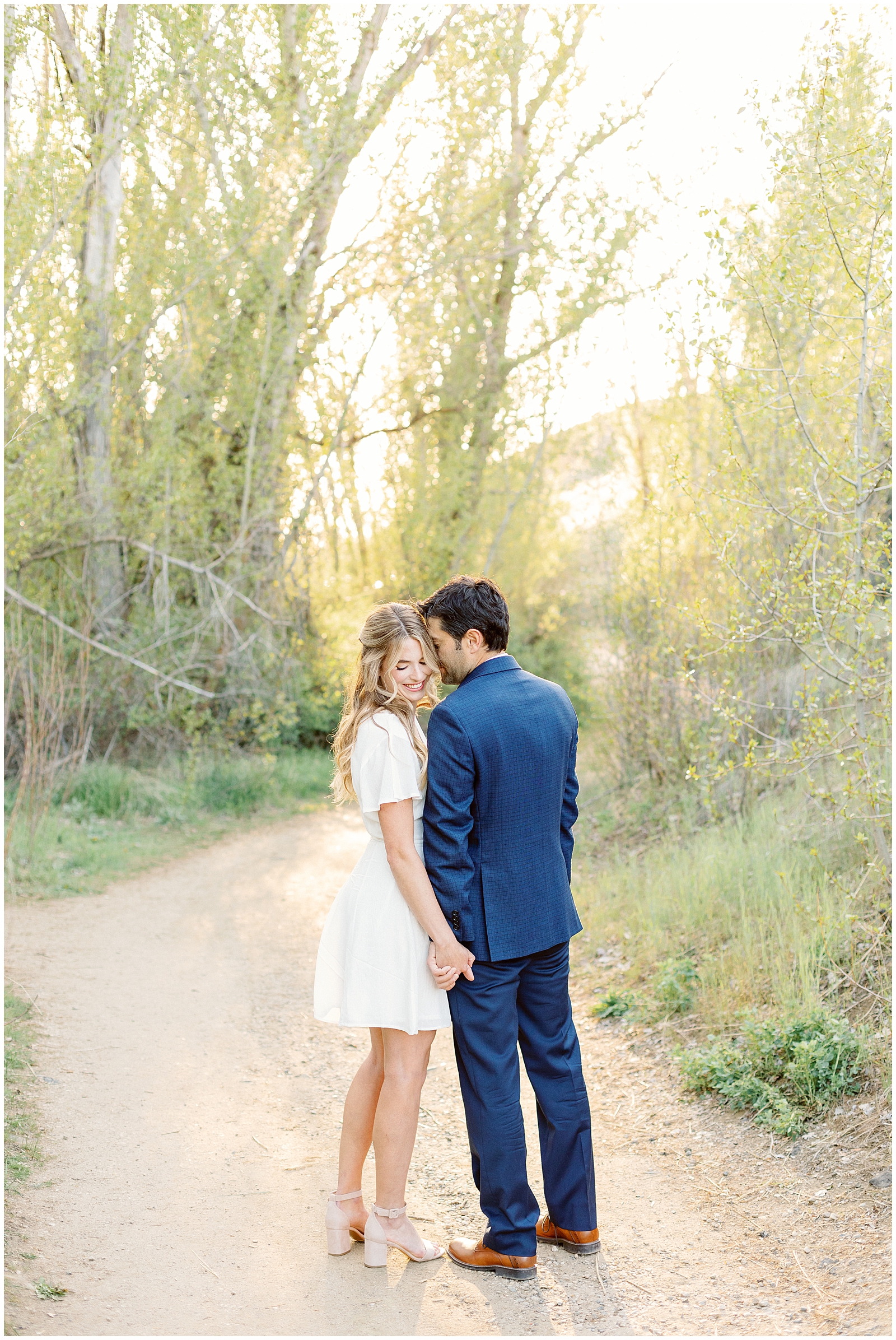 Dreamy Elegant Boise Foothills Engagement Session - Boise Idaho Wedding Photographers