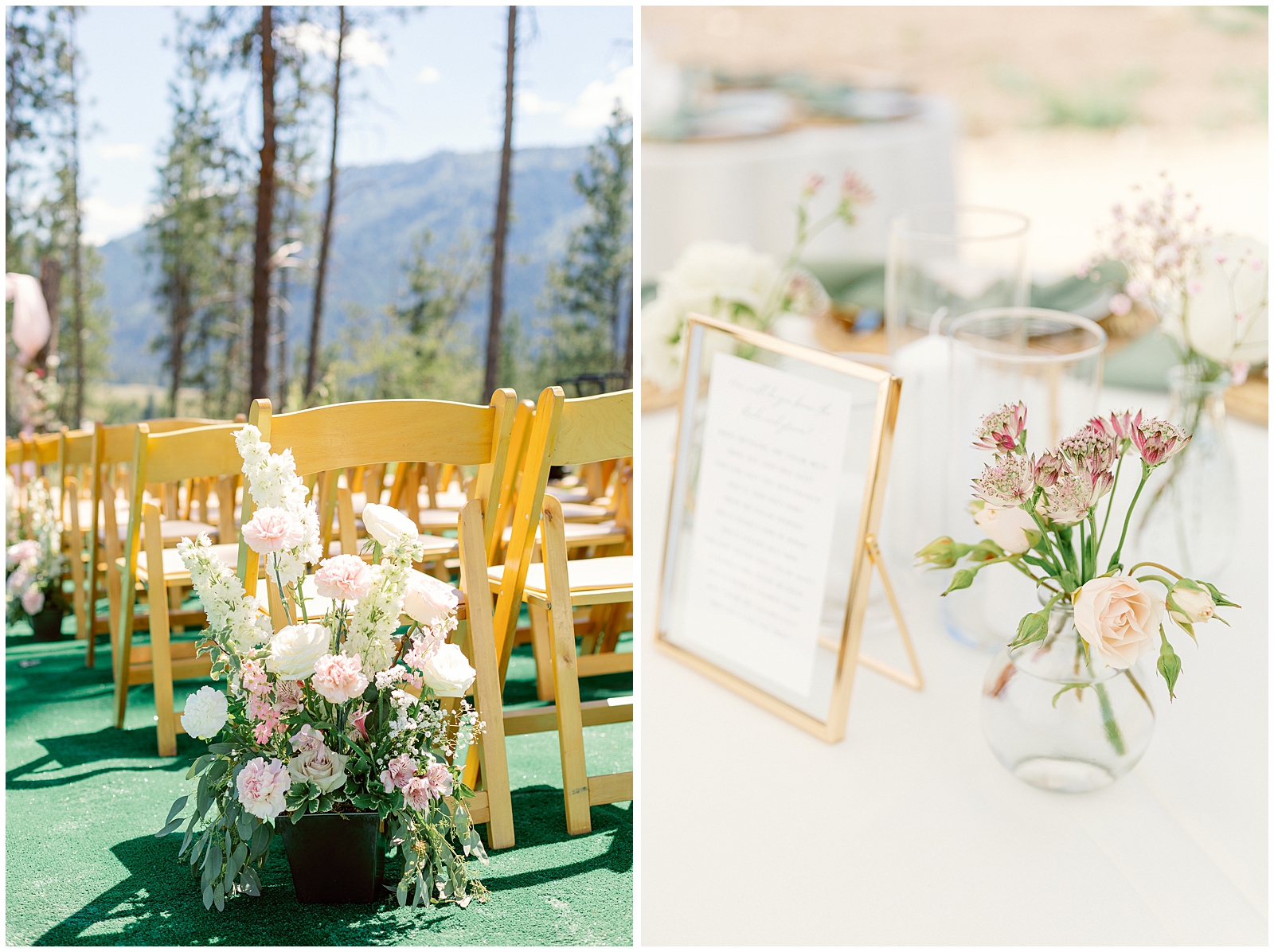 Gorgeous Idaho Mountain Wedding Details