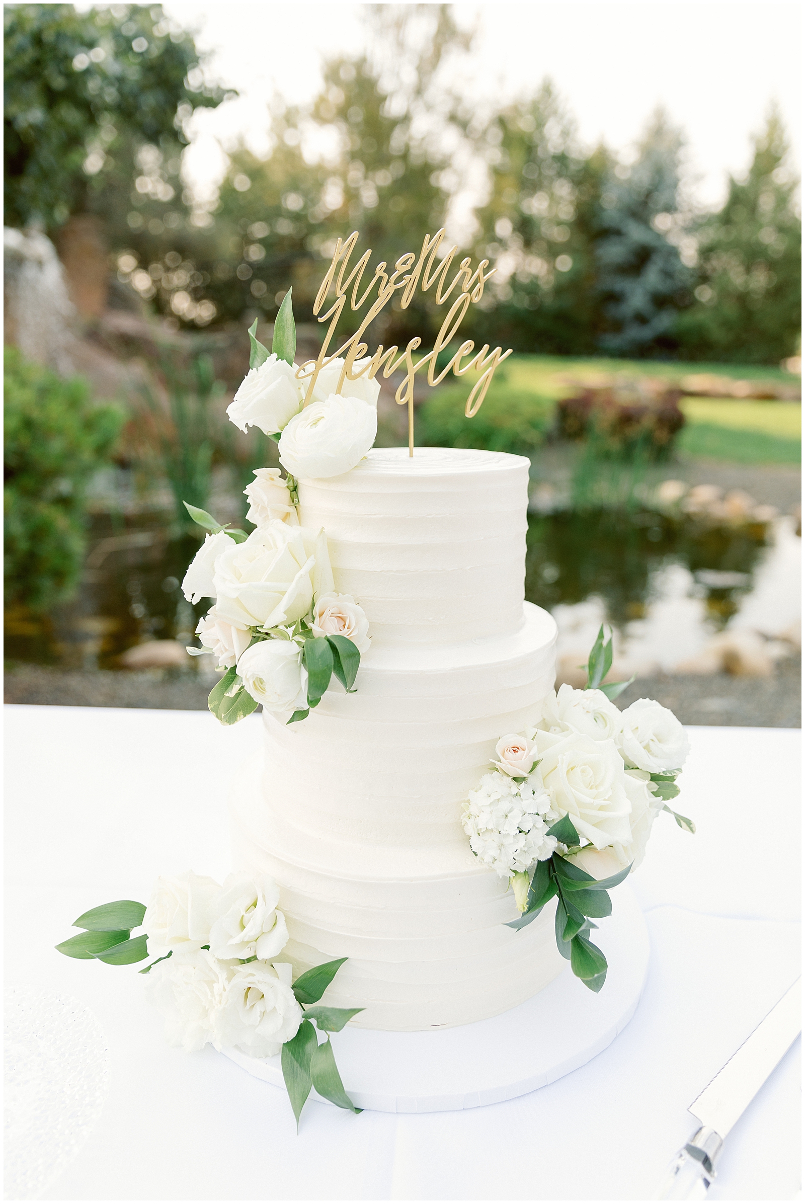 Idaho Flats 16 Wedding Timeless Wedding Cake
