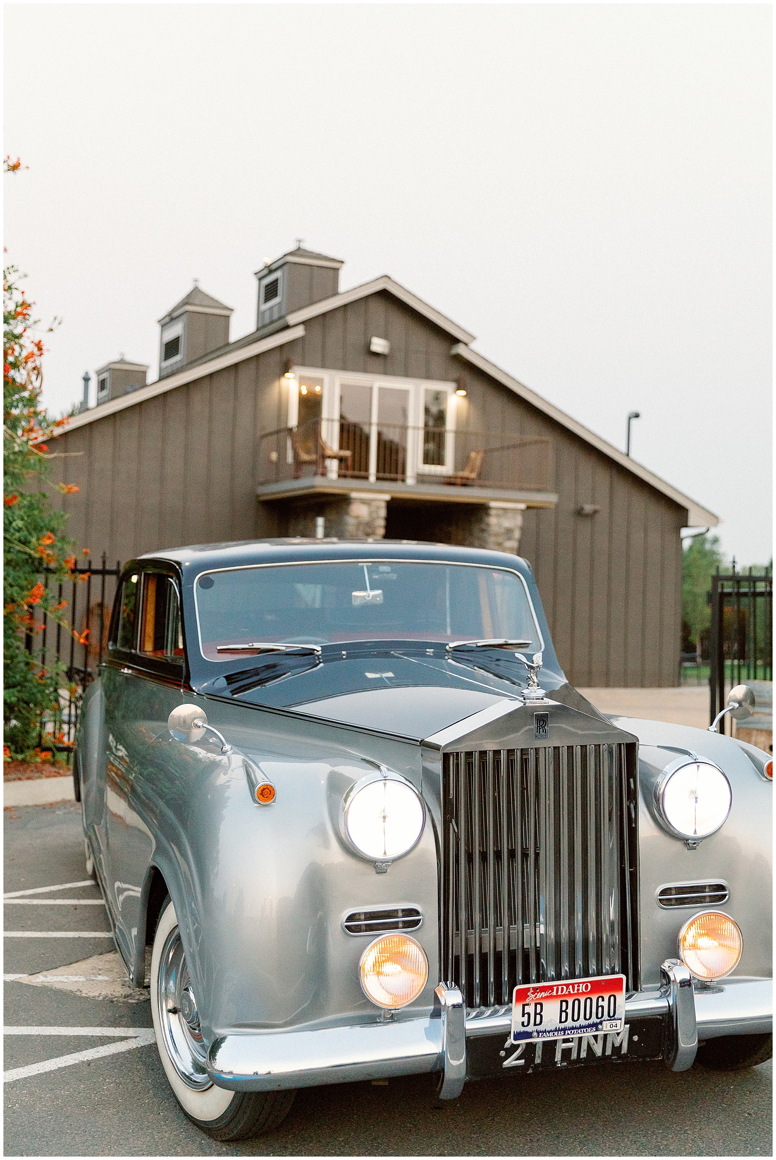 Idaho Flats 16 Wedding Rolls Royce Getaway Car