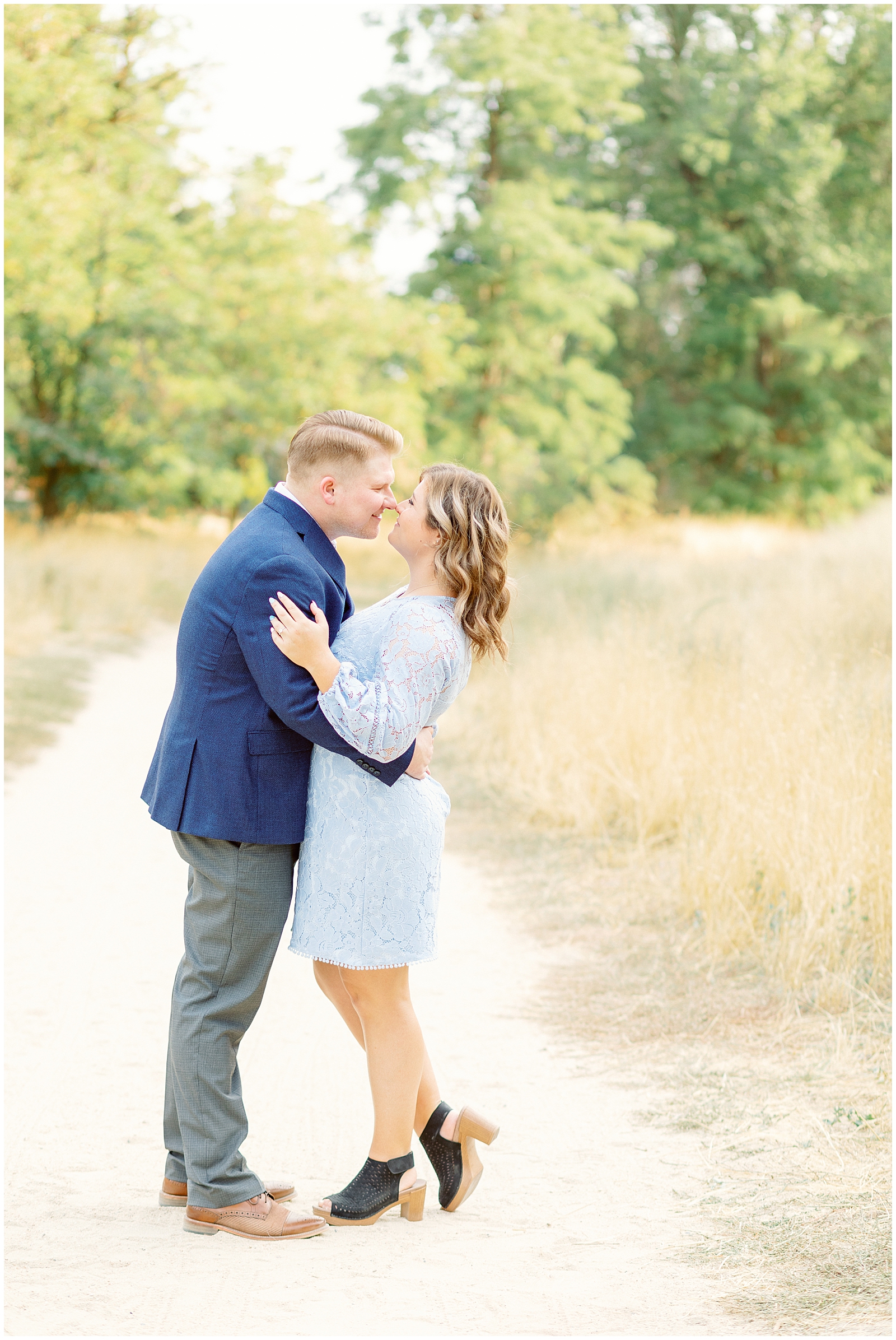 Fall Boise Foothills Engagement Session by Karli and David Photography