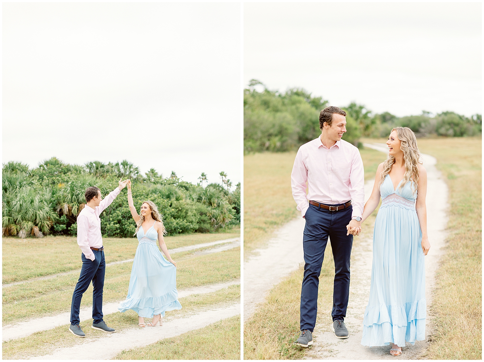 Gorgeous Dreamy Fort Desoto Engagement Session in Tampa Florida