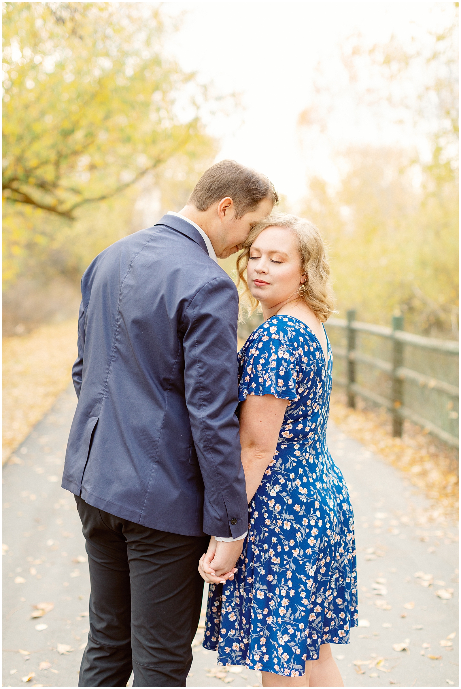 Fall Boise River Engagement Session