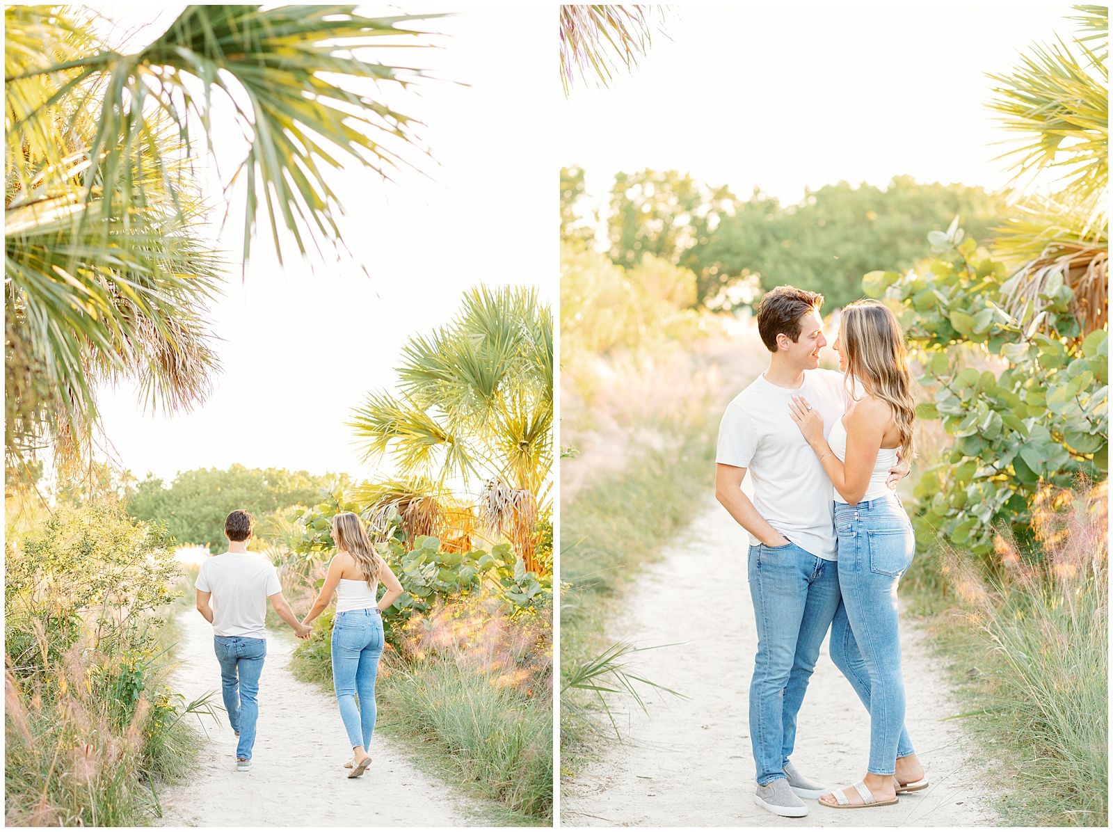 Siesta Key Florida Session in the Palm Trees