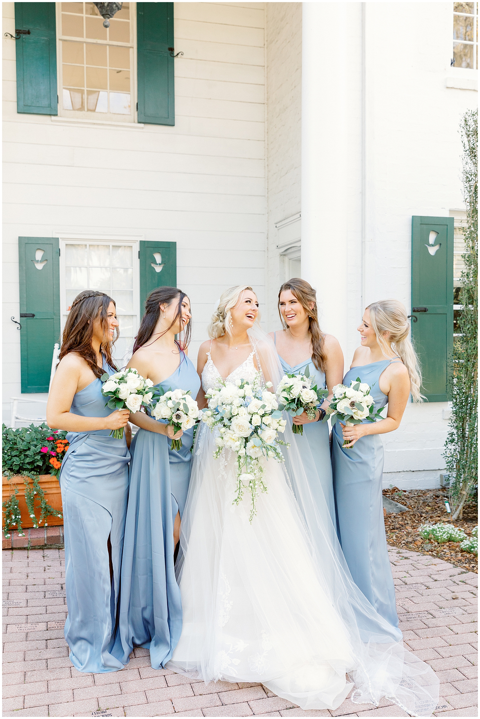 Selby Gardens Florida Wedding - Bridesmaids