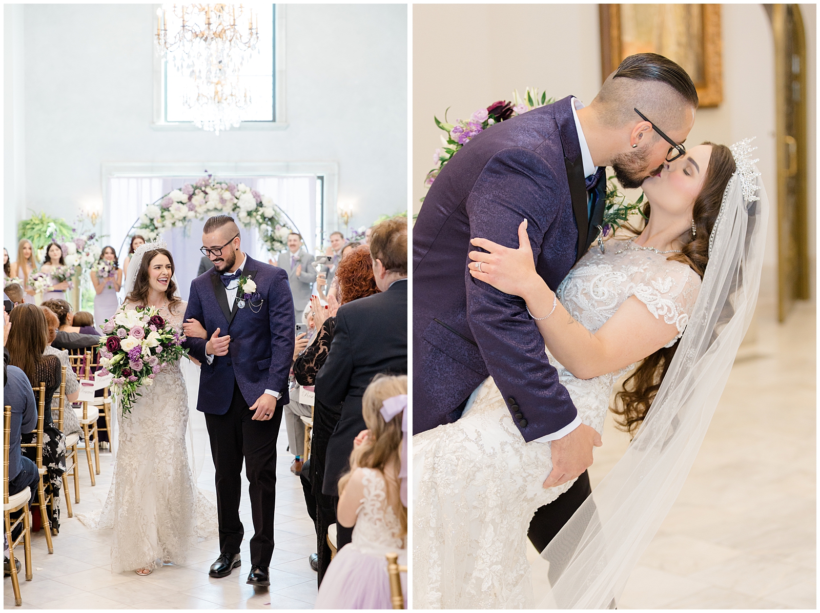 Spring Chateau des Fleurs Wedding in Eagle Idaho